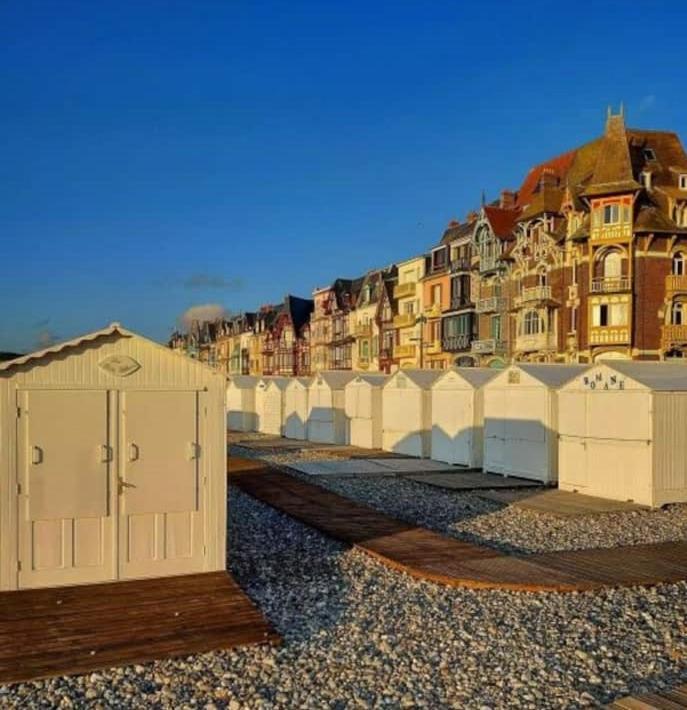 Le 8 ∙ Appartement Cosy Avec Balcon Vue Sur Mer Mers-les-Bains Eksteriør billede